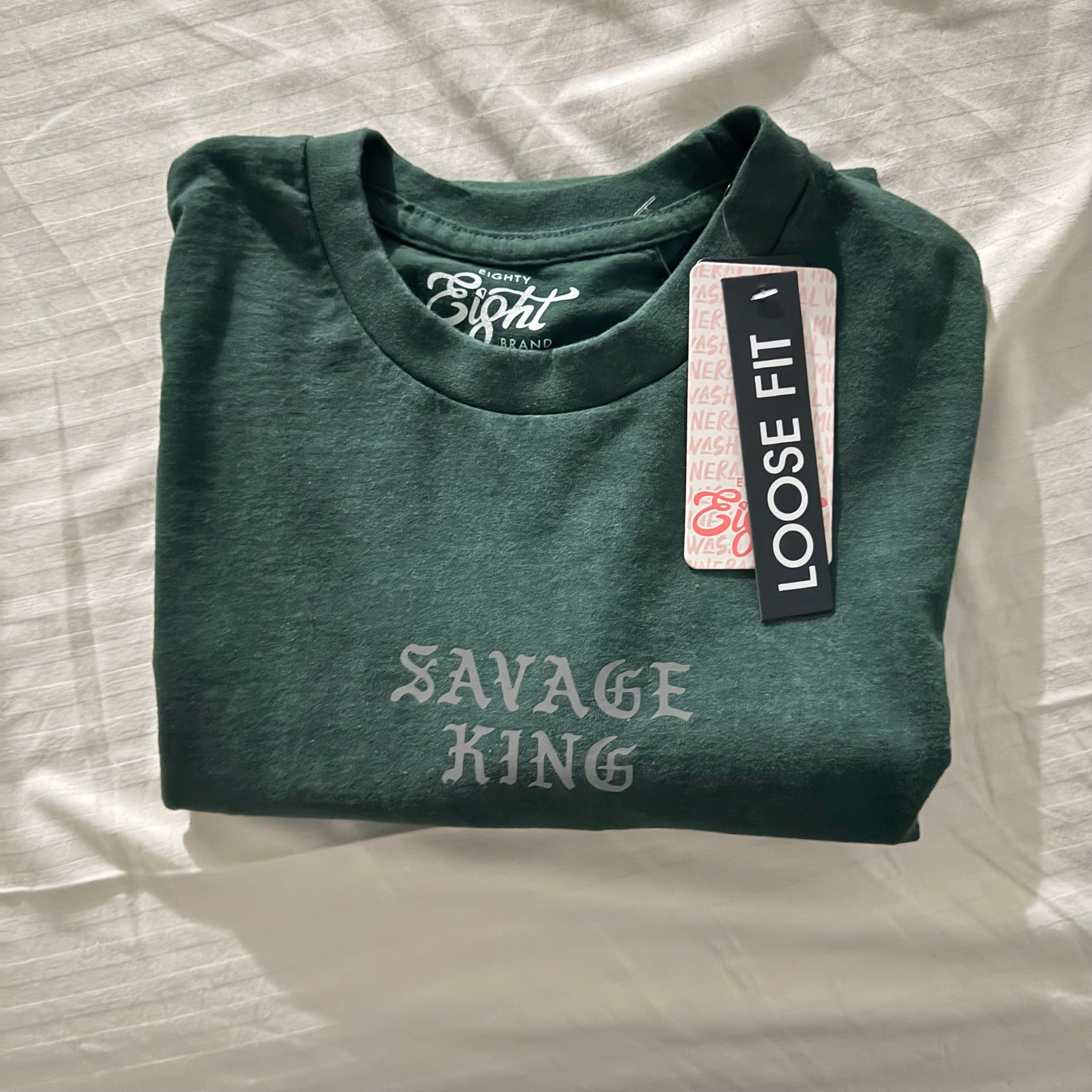 Savage king T-shirt Small