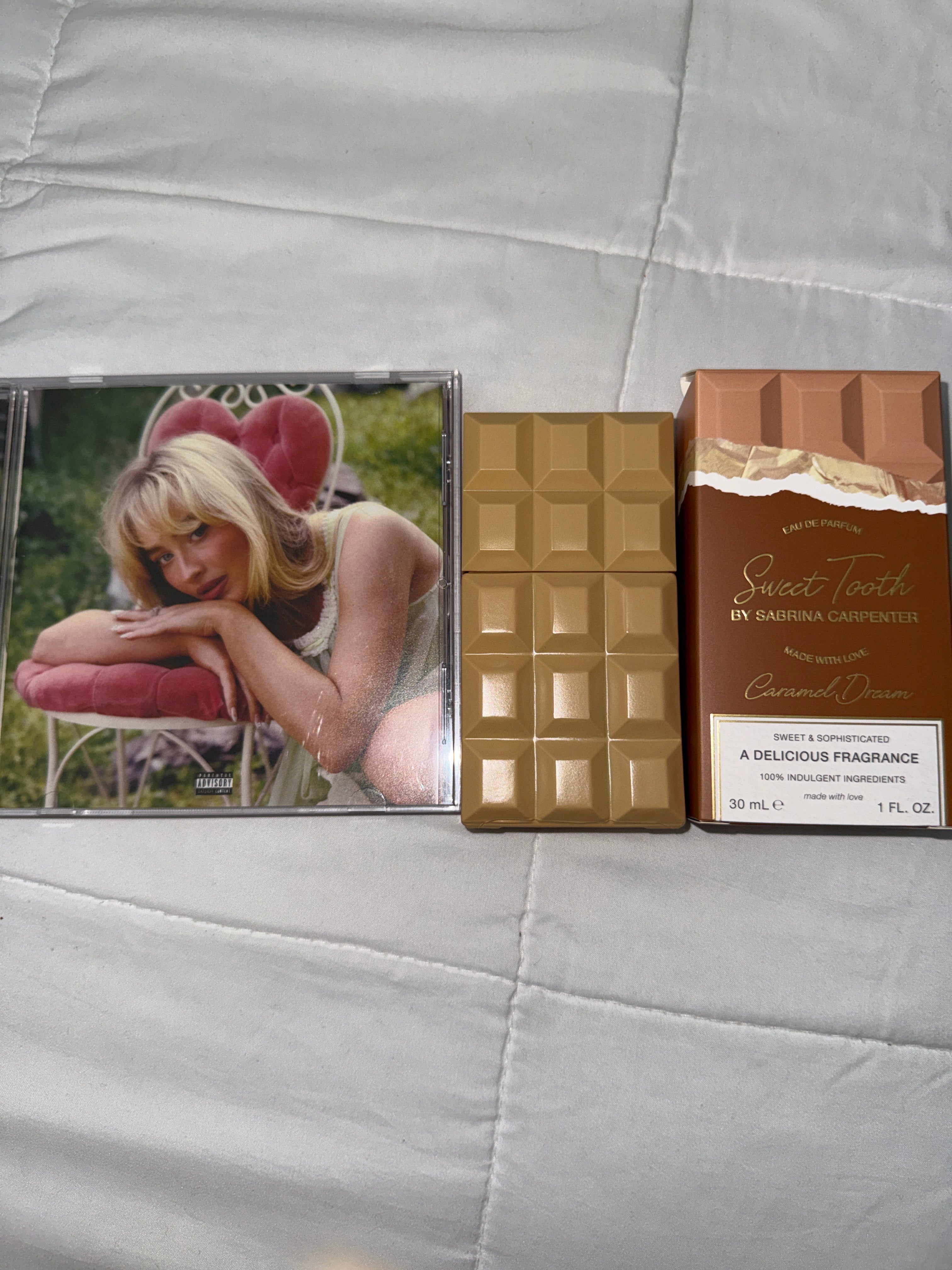 Sabrina carpenter short n’ sweet and sweet tooth fragrance  caramel dream